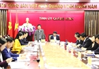 Đoàn Kiểm tra của Bộ Chính trị làm việc với Ban Thường vụ Tỉnh ủy Quảng Ninh